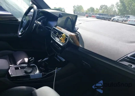 2022 BMW X3 xDrive30I из США, поврежденный, VIN 5UX53DP02N9N01290